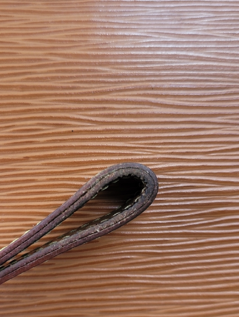 Louis Vuitton Sellier Dragonne Clutch Handbag Epi Leather Sienna Brown - Picture 7 of 16